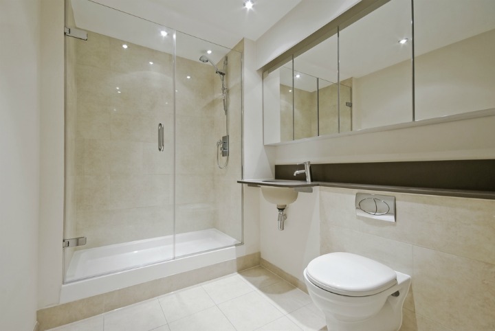 Image of bathroom with more light and less clutter