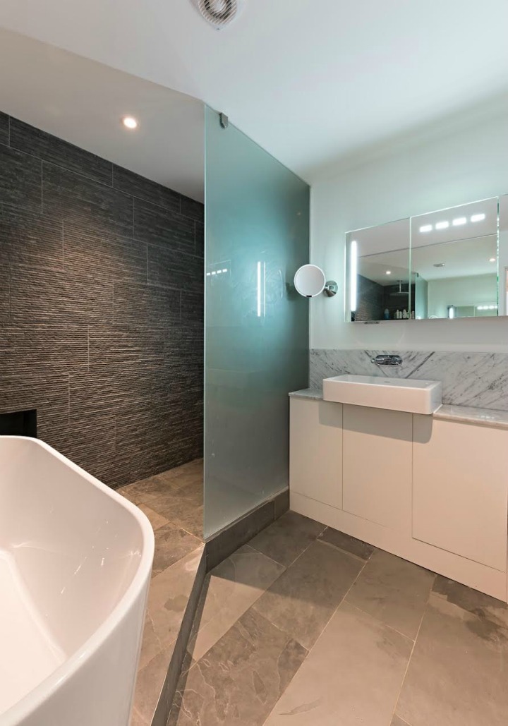 modern looking bathroom