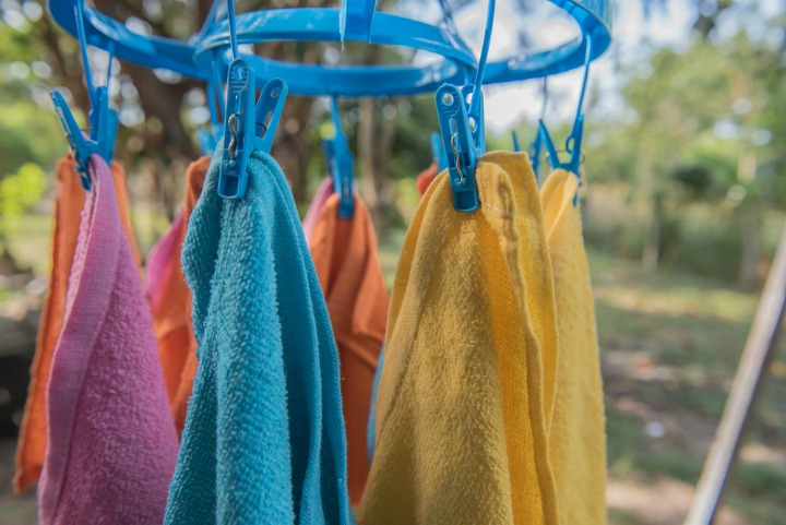 Bathroom Towels Drying