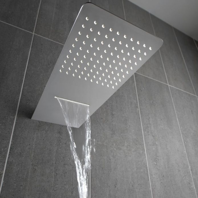Vado Aquablade Square Dual Function Shower Head Soakology