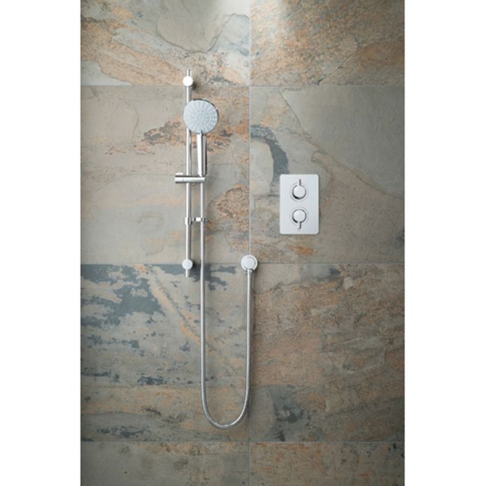 Vado CELSIUS 1 Outlet Thermostatic Shower Set (Square) Soakology