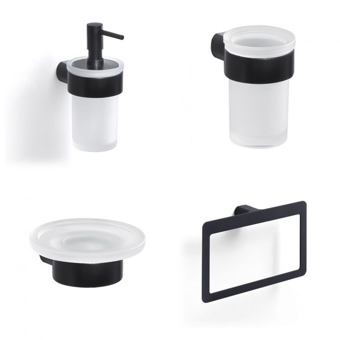 Gedy Pirenei Bathroom Accessories Set Soakology