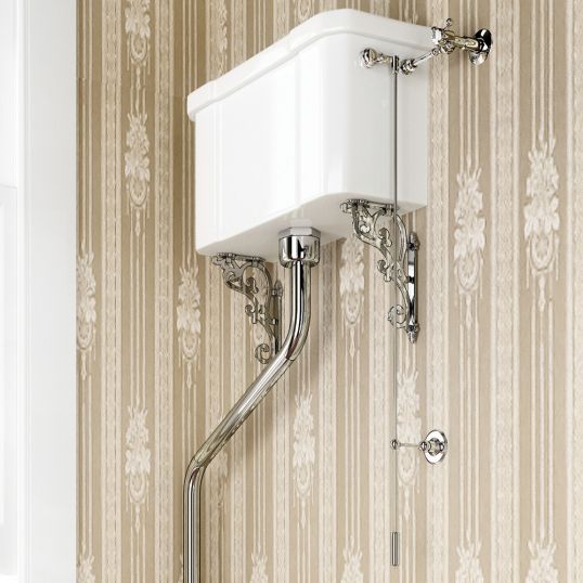 Burlington High Level Cistern Dual Flush Fittings Soakology
