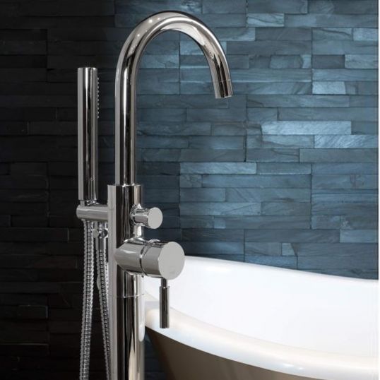 Vado Origins Floor Standing Bath Shower Mixer Soakology