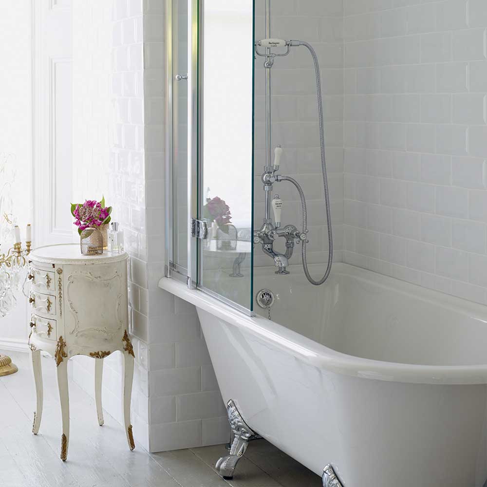 Image of double ended freestanding baths for small bathrooms